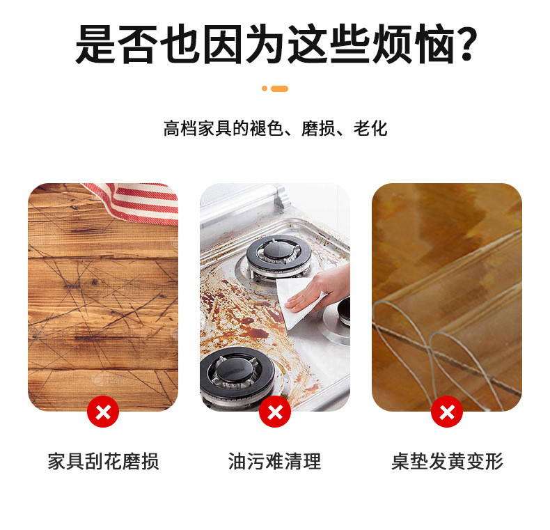 Table Film Protector 30cm-150cm Furniture Protective Film For Kitchen Cabinets