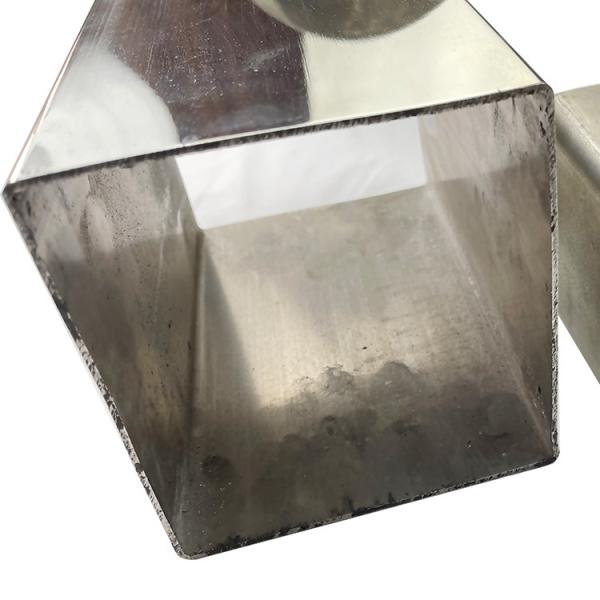 Buy cheap Lower Cost 201 304 316 Grade Inox Square Tube Mirror Stain Finished 200mmx200mm Large Size Stainless Steel Pipe from wholesalers