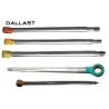 Buy cheap Hot Rolled Piston Chrome Plated Rod Tubes Customized 45# 55-65HRC Surface Hardness from wholesalers