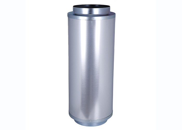 Inline Fan Filter Air Duct Noise Silencer For Hydroponics Indoor Grow Tent Greenhouse