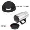 Buy cheap Car Heating Cup Travel Coffee Cup 12V Electric Heating Mug Stainless Steel Insulation Car Cup Charge Heat Mug from wholesalers