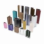 Electrophoresis Aluminum Door Profiles Thermal Break Sliding Door Extrusions