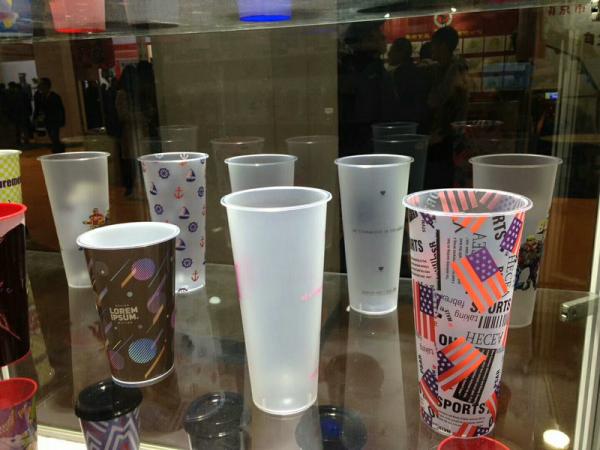 Buy cheap 500ML Promotional Plastic Cup / Plastic Mug Dia 90 * Height 177mm Size from wholesalers