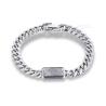 Buy cheap Unique Galactic Meteorite Stainless Steel Bracelet Impact Resistance 11*18 Mm from wholesalers