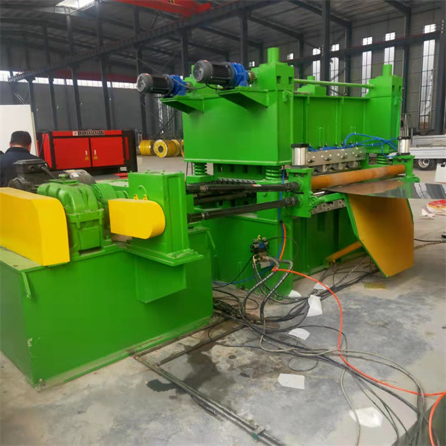 Color Steel Sheet Metal Cut To Length Machine 30KW PLC Control
