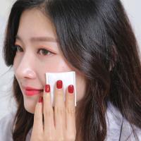 Buy cheap 5*6cm Skin friendly non-fluorescent cosmetic facial cotton pad for makeup remove product
