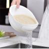 Buy cheap Vegetable and Fruit Basket Rice Washing Basket Household Kitchen Rice Sieve from wholesalers