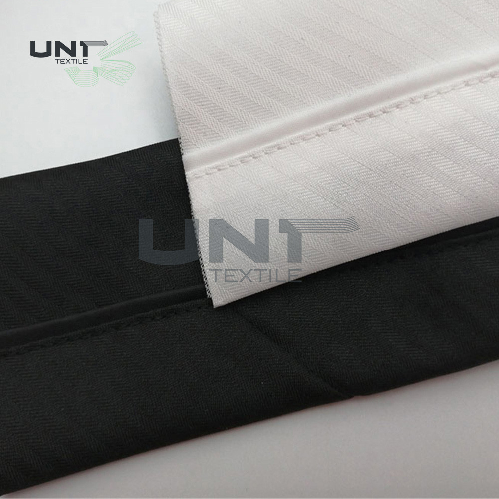 Dyed Elastic Waistband For Waist Band Pants Herringbone / Fishbone Pattern