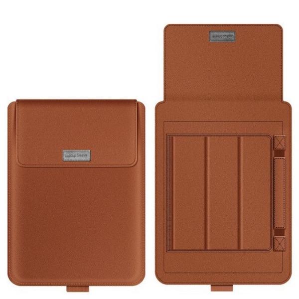 Buy cheap Modern Luxury Slim Design Multifunctional PU Laptop Sleeve Bags For 13'' Notebook Velcro Closure from wholesalers