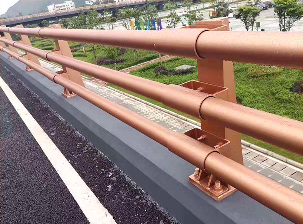 Road Safety Steel Barrier Bridge Guardrail For Traffic Road Standard AASHTO M-180