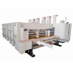 Flexo Printer Slotter Rotary Die Cutter Stacker Machine High Speed