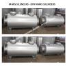 Buy cheap Q235-A carbon steel material marine muffler, marine spark extinguisher, marine spark extinguishing muffler from wholesalers