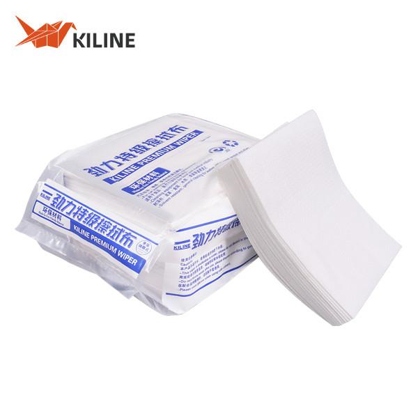 Buy cheap Woodpulp Polypropylene Industrial Cleaning Cloth All Purpose Cleaning Wipes 65gsm from wholesalers
