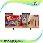 Multifunction Bamboo Kitchen Drawer Dividers , Bamboo Adjustable Drawer Dividers