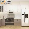 Buy cheap E0 Grade Material Custom Wood Cabinets for Complete Modern Fitted Kitchen Design Units from wholesalers