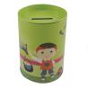 Buy cheap 0.35mm Tinplate Custom Tin Cans Kids Tin Money Box Coin Storage from wholesalers