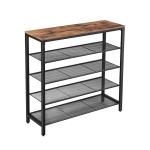 Large Shoe Organizer, 5-tier Shoe Rack for Sale, Industrial Shoe Rack, Shoe Rack