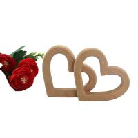 Buy cheap heart- shaped Wooden baby Teether Natural Grasping Toy product