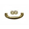 Buy cheap 20 * 6.5 Cm Plastic Coffin Fitting Funeral Coffin Accessories HP033 Golden Color from wholesalers