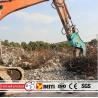 Buy cheap BEIYI hydraulic pulverizer attachments reinforcing steel breaker/cutter distributors from wholesalers