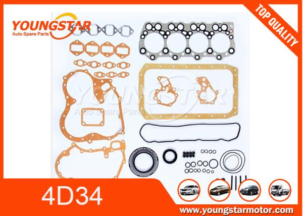 Durable Cylinder Head Gasket Full Gasket Set For Mitsubishi 4D34 Canter FE-449 /
