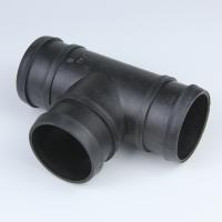 Buy cheap Industrial Plastic Pipe Tee Fittings Corrosion Resistant Diameter 25mm product