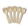 Buy cheap 95mm 105mm 140mm Natural Disposable Bamboo Forks For Serving Ice Cream from wholesalers