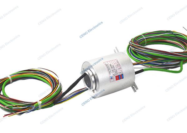 Buy cheap 1000M Gigabit Ethernet Integrated Slip Ring Precious Metal Contact 0 - 300rpm from wholesalers