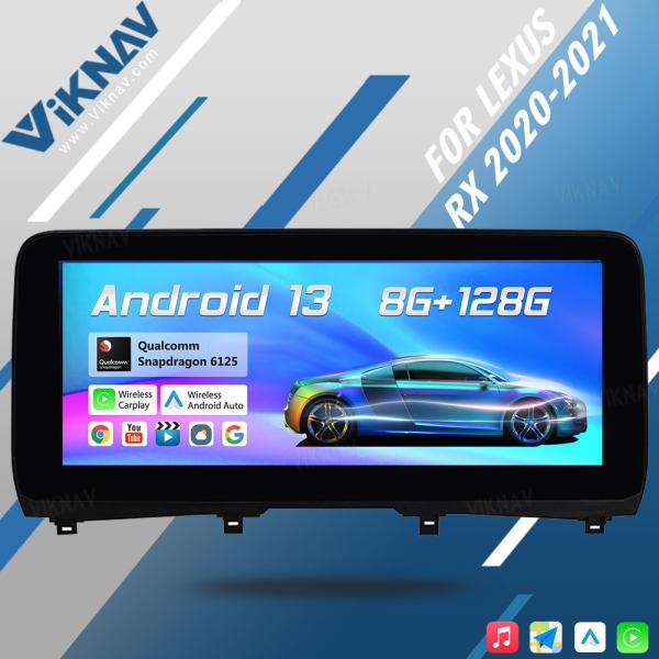 Wireless 2020-2021 RX Lexus Aftermarket Radio Stereo Vertical Screen Multimedia