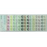 Buy cheap Colorful Calendar Reminder Stickers For Schedule Waterproof Vinyl Material from wholesalers