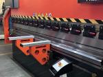 160Tons 3200mm Width Hydraulic Metal Bending Machine CNC DA58T Press Brake 4+1