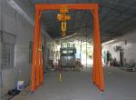 High Efficiency Mobile Gantry Crane 1000kg 2000kg 3000kg High Lifting Capacity