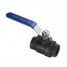 Buy cheap Carbon steel two-piece internal thread ball valve WCB two-piece heavy duty thread ball valve full diameter manufacturer from wholesalers