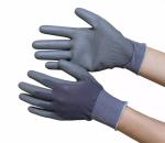 Nylon Knitted Anti Electrostatic Gloves PU Coated Cleanroom Palm Fit ESD Safety