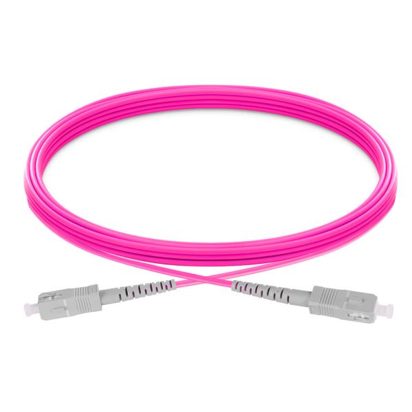 Buy cheap Fiber Optic Patch Cord 3.0mm Fiber Jumper Cables SC-SC OM4 from wholesalers