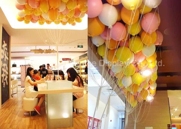 Buy cheap Store Ceiling Hanging Fiberglass Balloons Environmental Friendly Materials from wholesalers