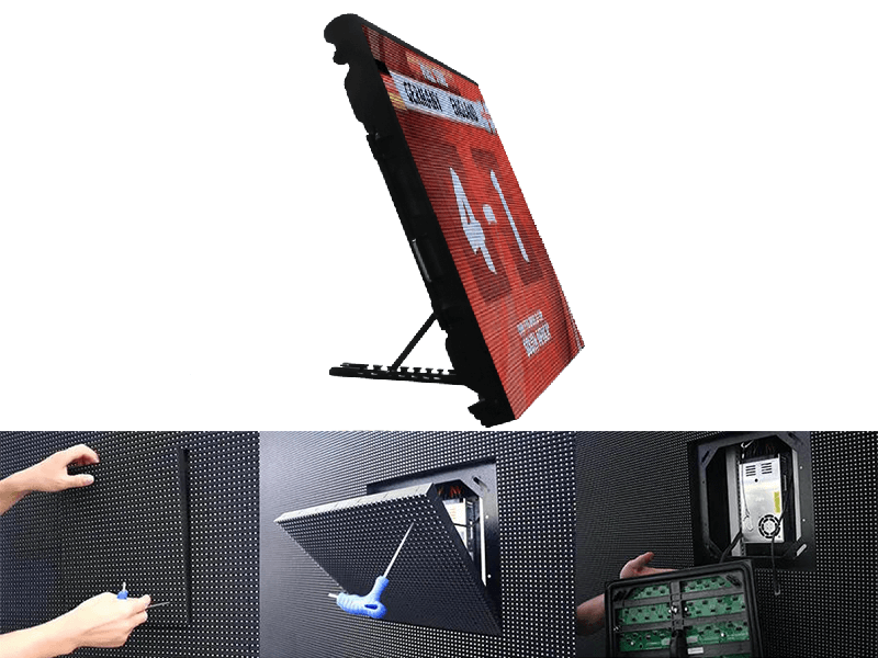 CE ROHS FCC Certified P10 Outdoor Sport Field LED Display Video Wall For Advertising