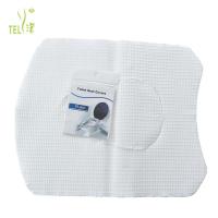 Buy cheap Fold 1/24 Soft Disposable Toilet Seat Covers 1ply Woodpulp product