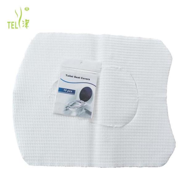 Buy cheap 3ply Tissue Paper Woodpulp Disposable Toilet Pad With 1/16 Fold from wholesalers