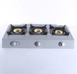 Factory supply stainless steel household kitchenware three-eye gas cooker