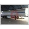 Buy cheap 45CBM Tank Capacity Fuel Tank Trailer 3 Axle Square Round Shape Durable from wholesalers