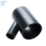 Buttfusion Connection HDPE Drainage Fittings Siphon Y Tee 45 Degree Tee PN6