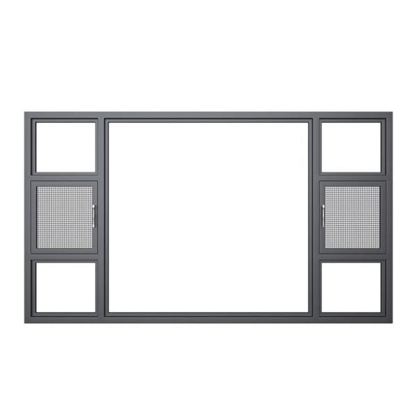 SKATE 75 Casement Windows for Mass Production of Air Tightness Level 8 Villa