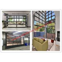 Buy cheap Aluminum Frame Rolling Door Customized Transparent Door With Tempered Glass product