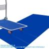 Buy cheap Sticky Mats For Cleanrooms, Walk Off Tacky Mats For Construction Home Pets Warehouse Garage 24"X36" Blue from wholesalers