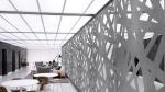 Powder Coating Aluminum Perforated Panels For Column Cover/Cladding