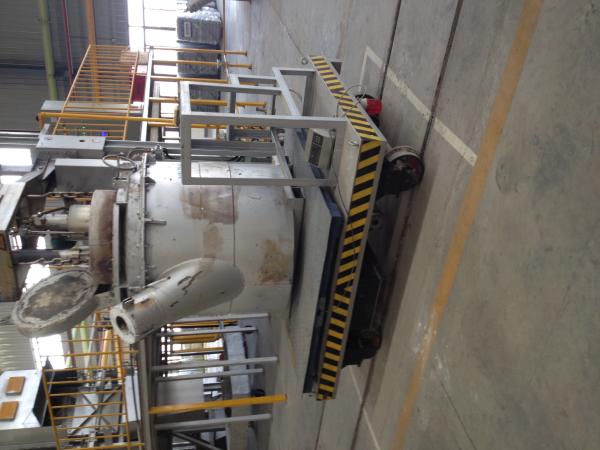 Molten Aluminum Transfer Ladles With Natural Temperature Drop C/h Of ≤12 And