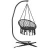 Buy cheap Space Saving Solid Steel Hammock Chair C Stand for Outdoor Activity 21.5kg Heavy Duty from wholesalers