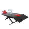 Buy cheap top selling pneumatic lock release hydraulic motorcycle lift 600kg/800mm from wholesalers