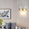 Buy cheap Modern Gold Crystal Wall Lamp Chrome Sconce Light Bedroom Living Room Dining Room Wall Light（WH-OR-158) from wholesalers